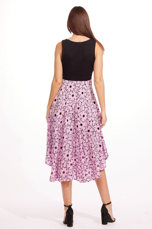 Cordelia Dress - Carnation